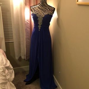 Strapless Prom Dress